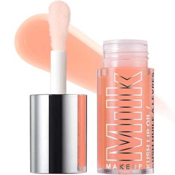 MILK MAKEUP Kush Lip Oil ~Cookie Dough (Sheer Rosey Beige/Vanilla) 5.5mL NIB - Picture 4 of 13